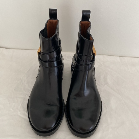 Tory Burch T-hardware chelsea boot black size 6 EUC - Picture 6 of 14